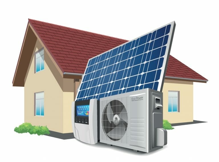Hybrid-Wärmepumpe mit Solar